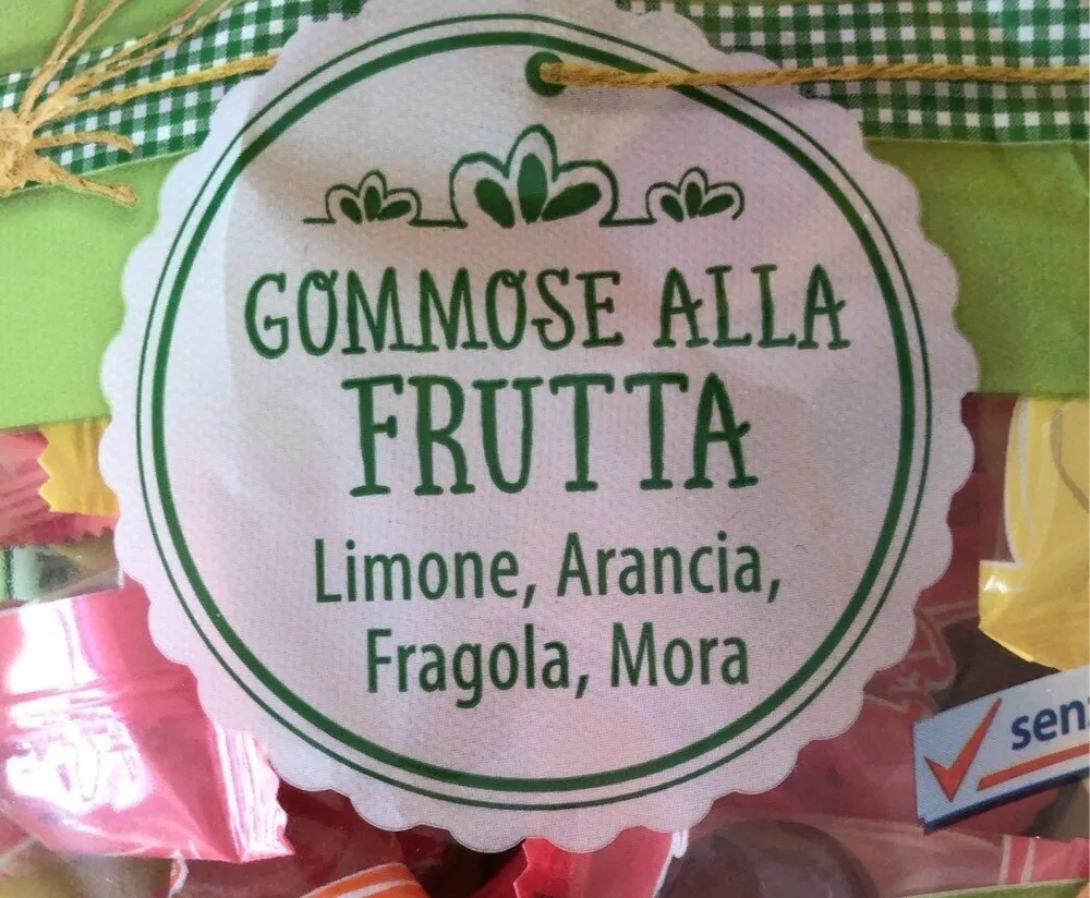 Gommose alla frutta