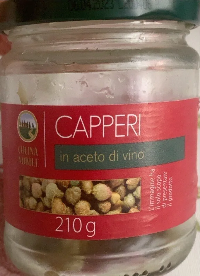 CAPPERI in aceto di vino