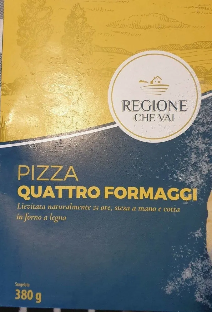 Pizza quattro formaggi - Regione che vai