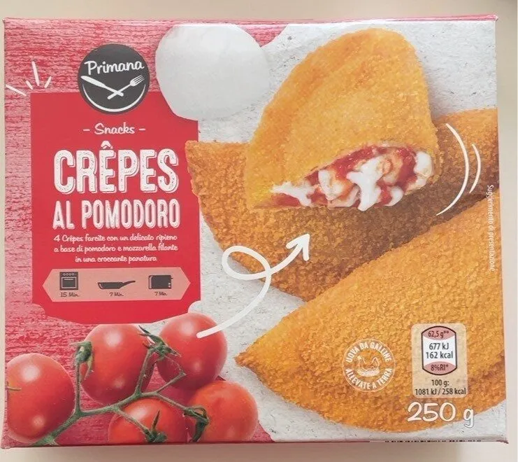 Crêpes al pomodoro