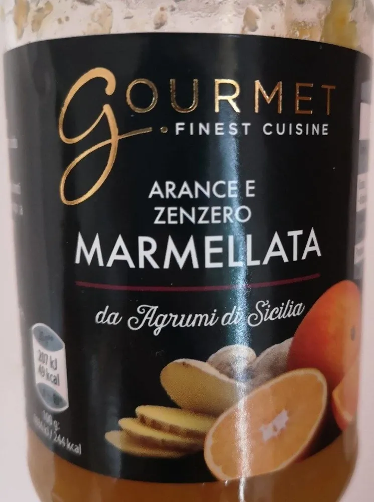 Marmellata arancia e zenzero
