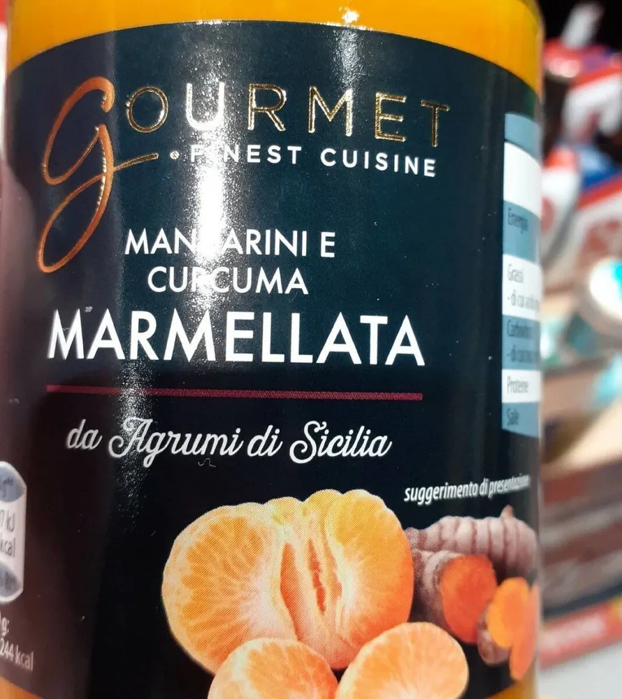 Mandarini e curcuma marmellata