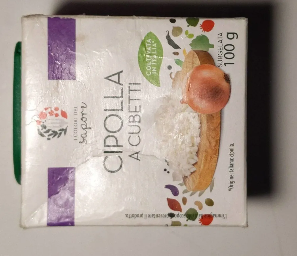 Cipolla a cubetti