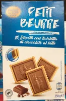 Petit beurre con tavoletta di cioccolato al latte