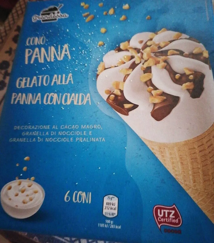 Cono alla panna