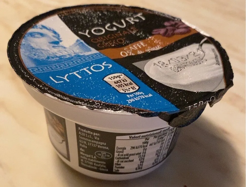 Yogurt originale greco caffe