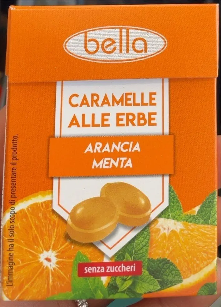 Caramelle alle erbe arancia menta