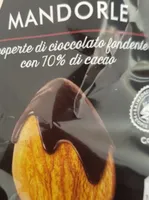 mandorle ricoperte di cioccolato
