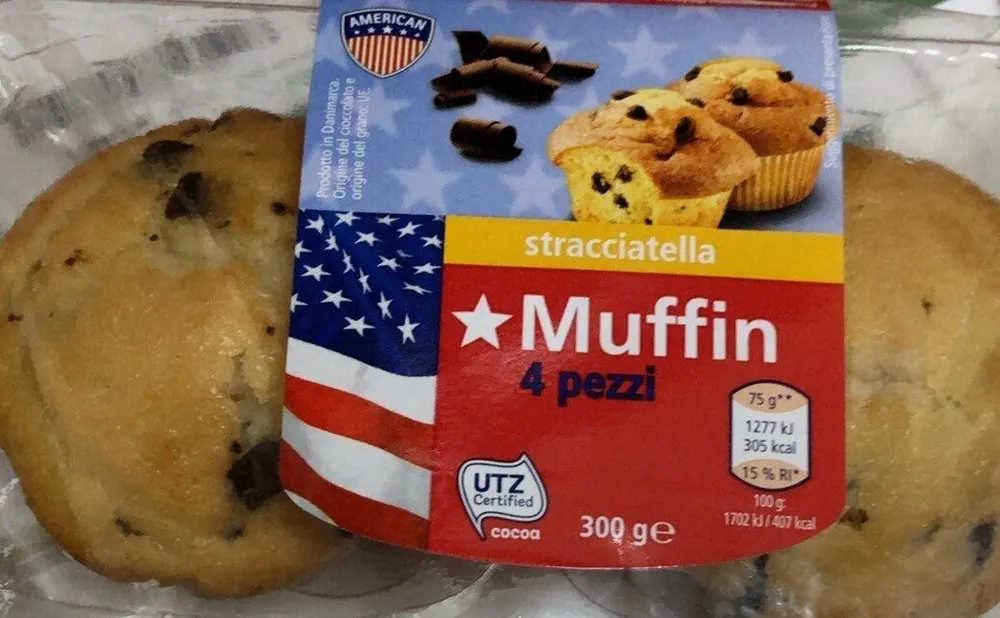 Muffin stracciatella