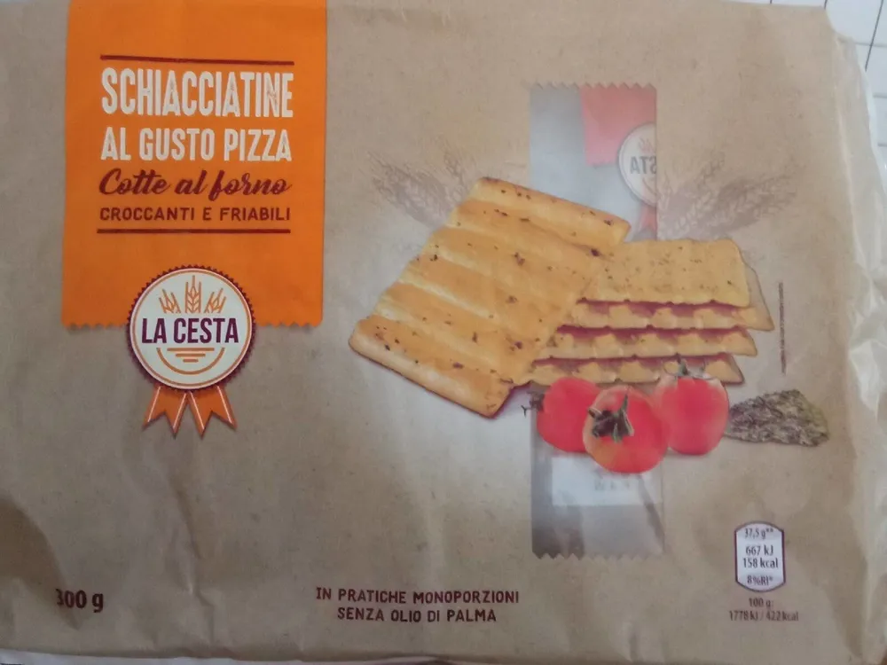 Schiacciati è al gusto pizza