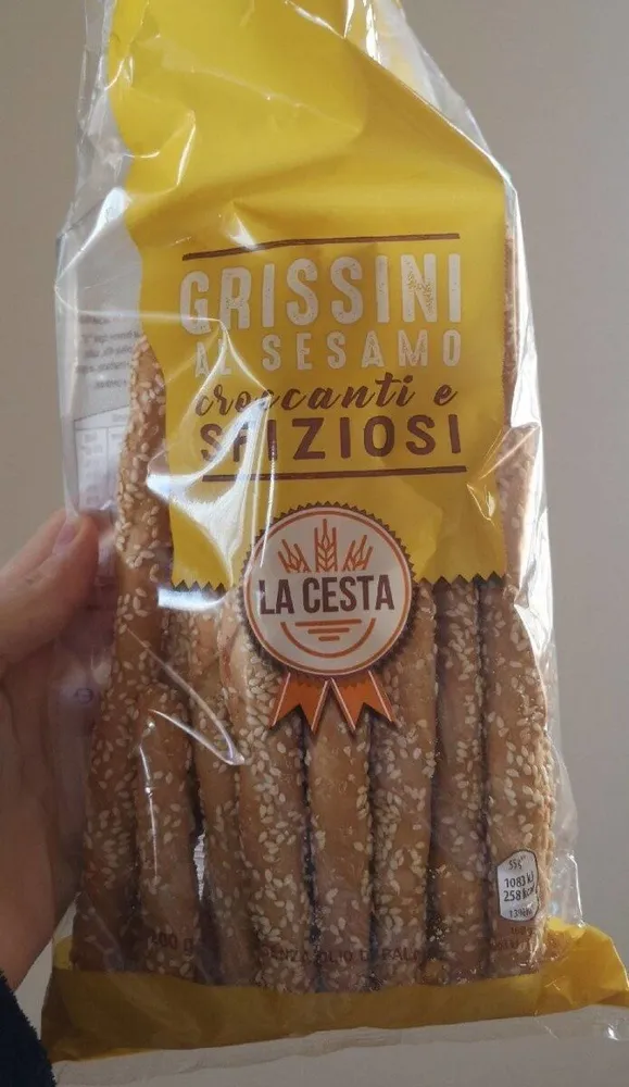 Grissini al sesamo croccantini sfiziosi