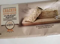 Cracker con riso soffiato