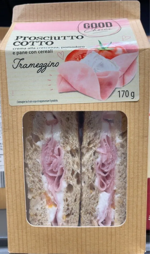 Tramezzino Porsciutto Cotto