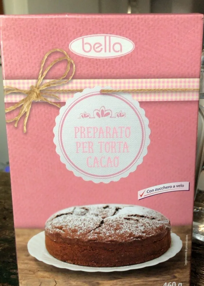 preparato per torta cacao