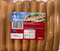Wurstel per hot dog