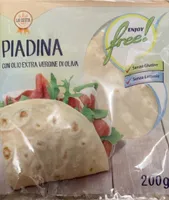 Piadina con olio extravergine di oliva