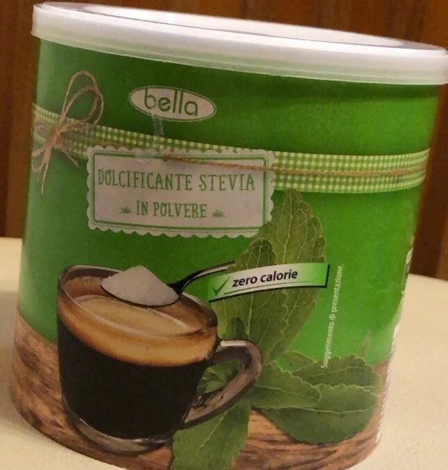 Dolcificante stevia in polvere