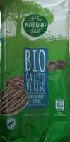 Bio gallette di riso con cioccolato al latte