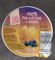 Polpa di mela e mirtillo