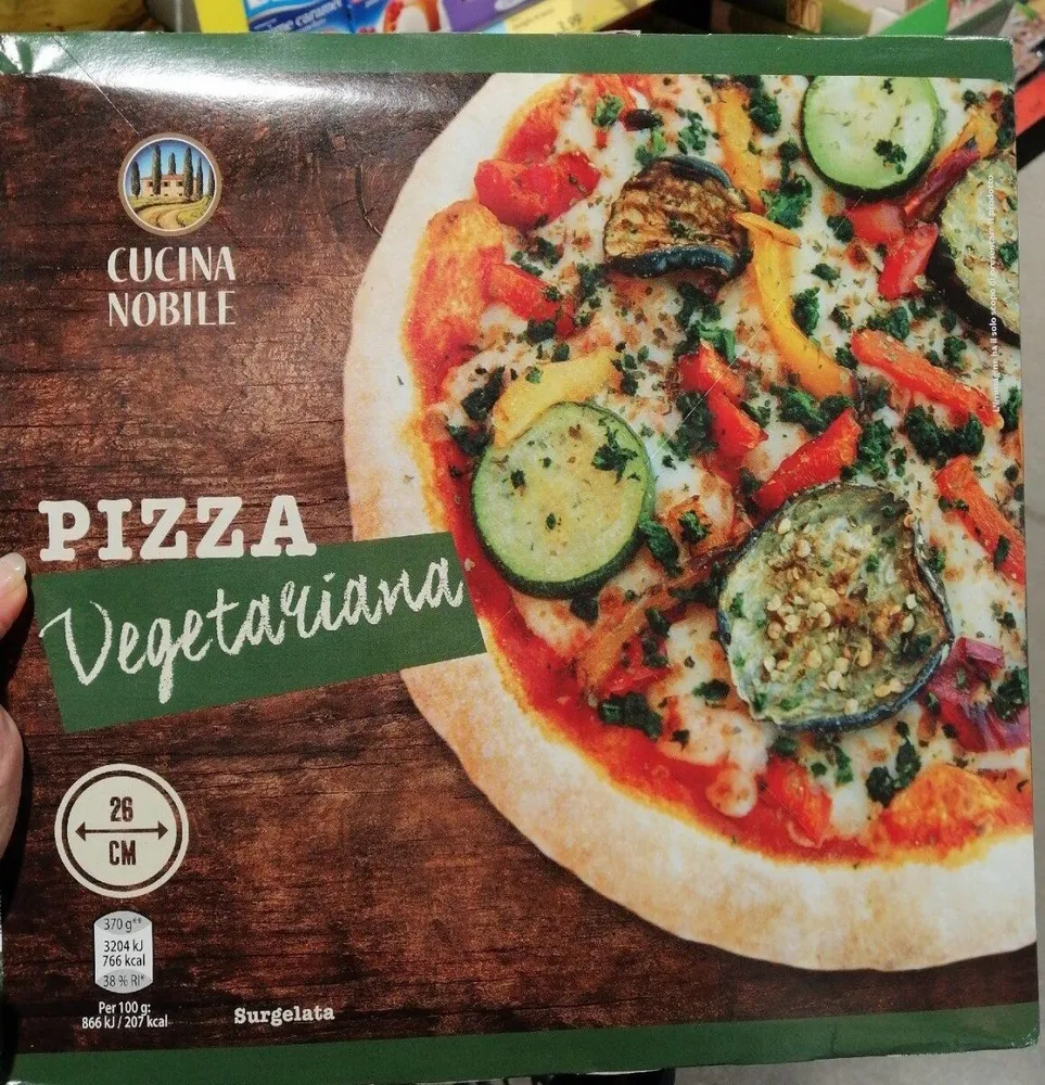 Pizza vegetariana