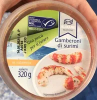 Gamberi di surimi