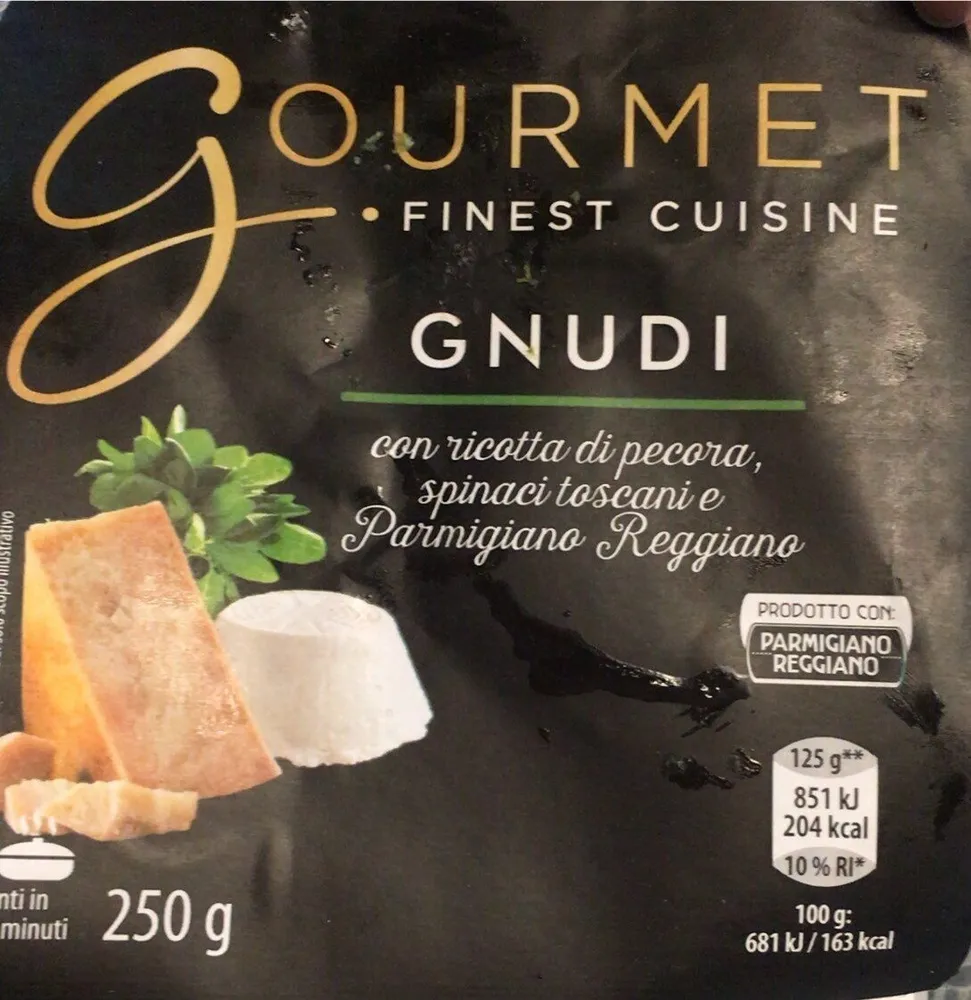 Gnudi con ricotta di pecora, spinaci e Parmigiano Reggiano