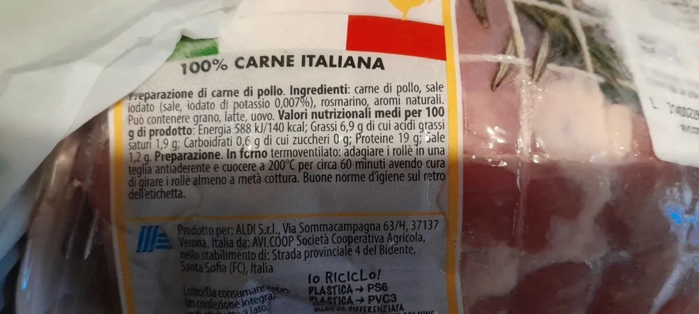 Rollè di pollo