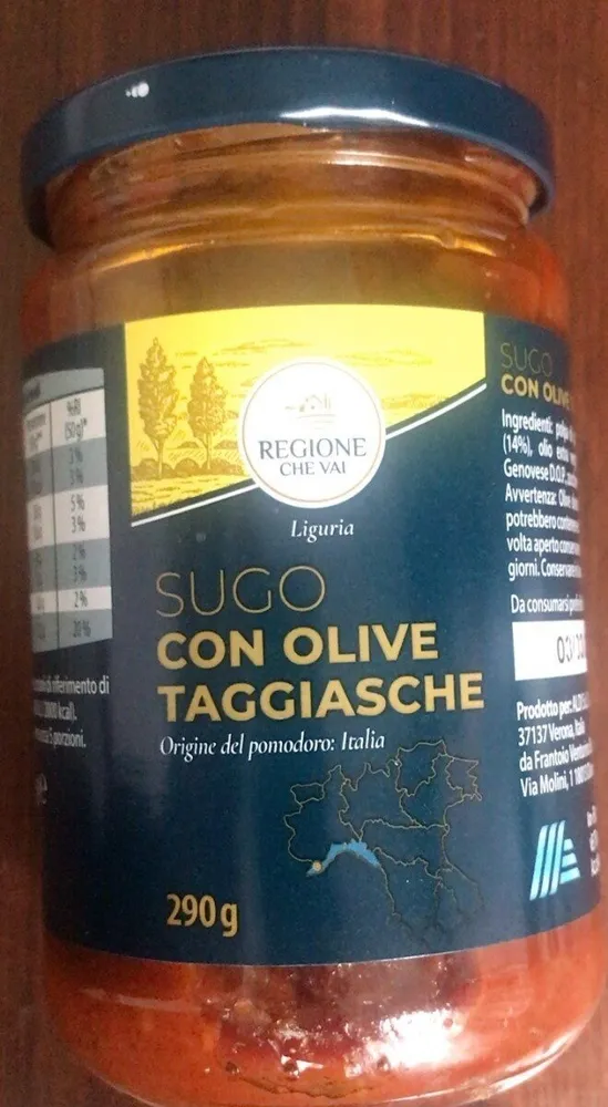 Sugo con olive taggiasche