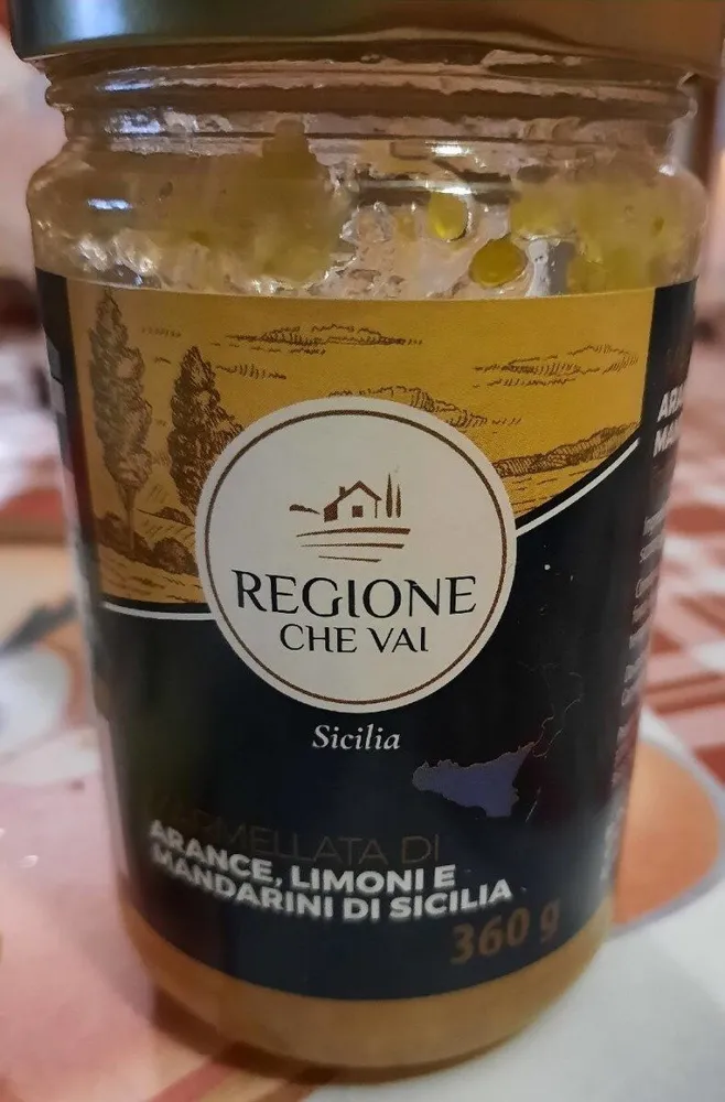 Marmellata di arance, limoni e mandarini