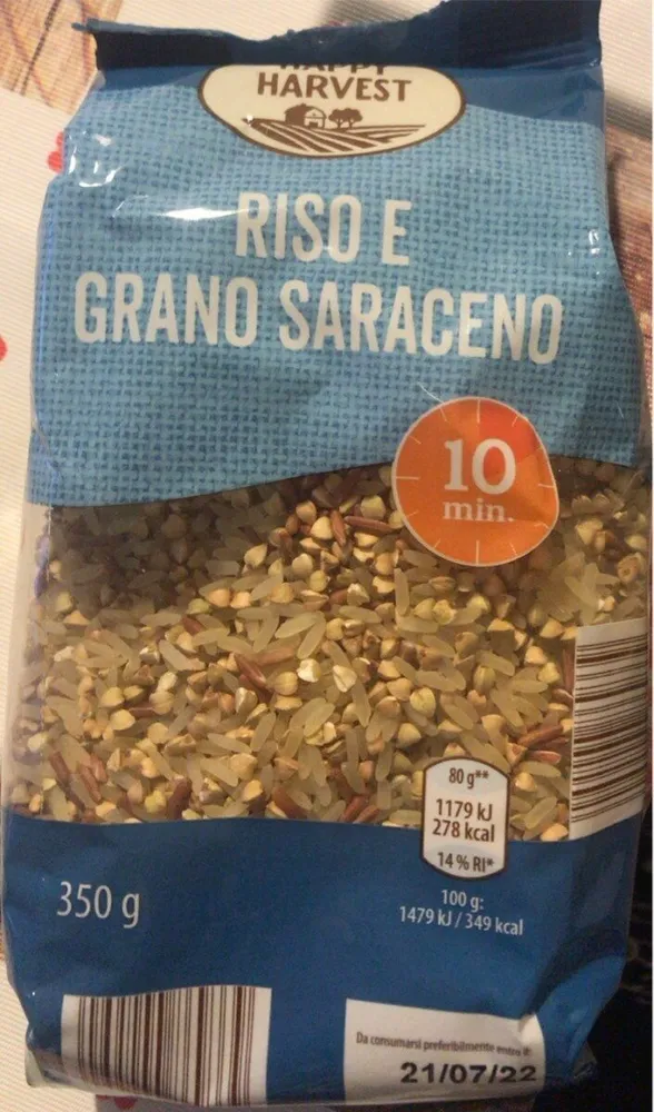 riso e grano saraceno
