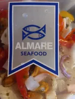Insalata di mare con verdure