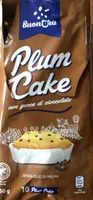 Plum cake con gocciole di cioccolato