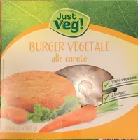 Burger vegetale alle carote
