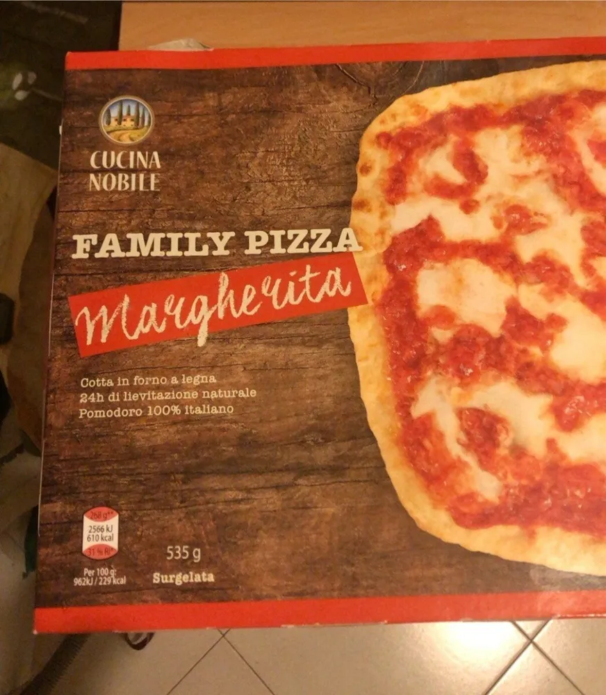 pizza famiglia margherita