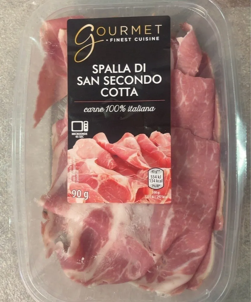 Spalla di San Secondo cotta