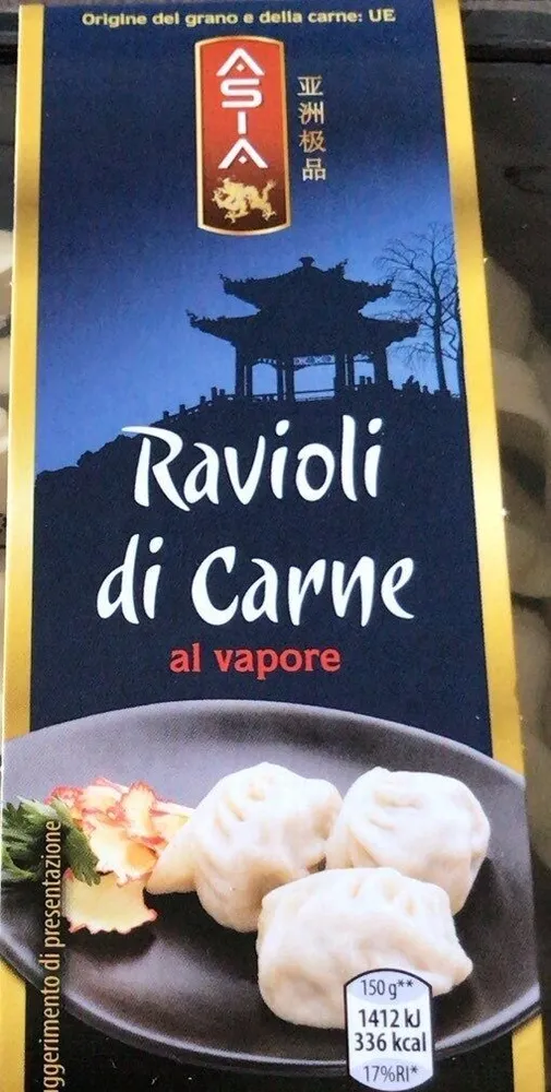 Ravioli di carne al vapore cinese