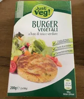 BURGER VEGETALI A BASE DI SOIA E VERDURE