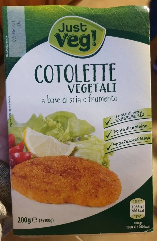 Cotolette vegetali
