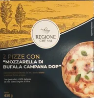 Pizza con mozzarella di bufala Campana DOP