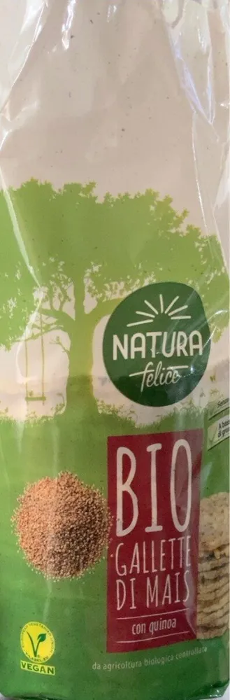 Bio gallette di mais con quinoa