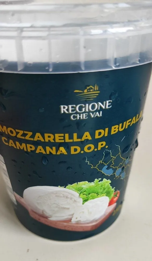 Mozzarella di bufala Campana dop