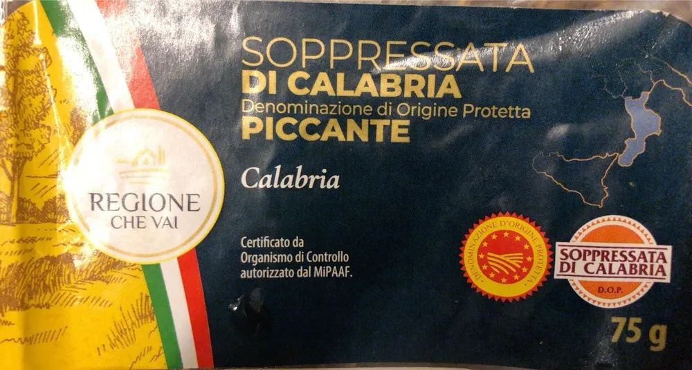 SOPPRESSATA DI CALABRIA D.O.P. PICCANTE