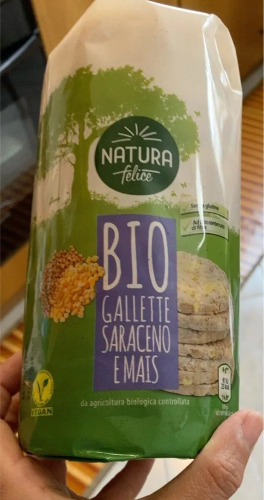 Gallette grano saraceno e mais