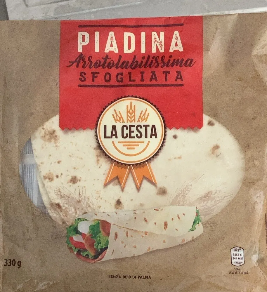 Piadina sfogliata