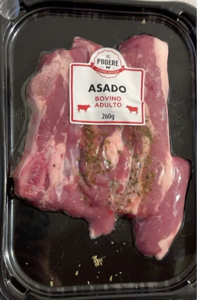 Asado pronto griglia di bovino adulto