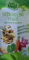 Triangolini veggie con mix di verdure
