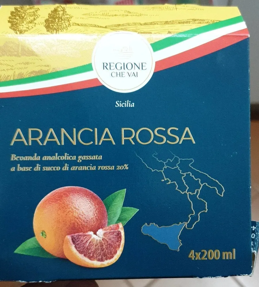 Succo arancia rossa