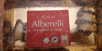 Alberelli con glassa al cacao