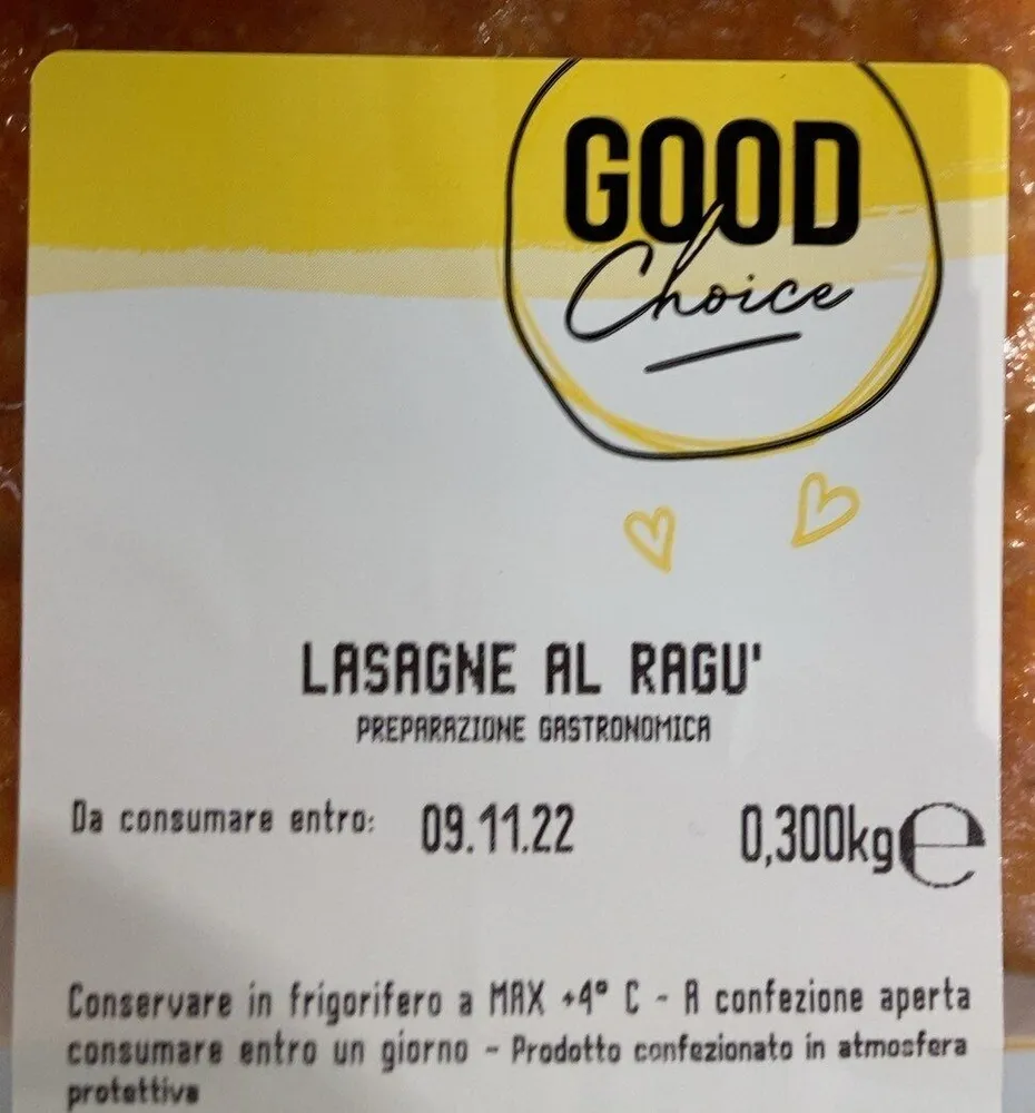 Lasagne al Ragù