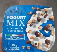 Yougurt Mix con nocciole e cioccolato